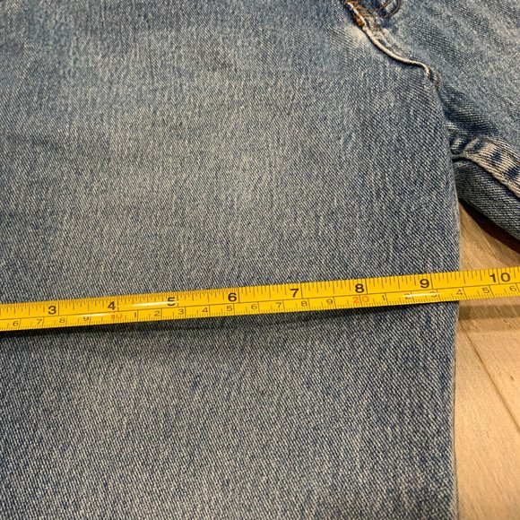 Vintage 90s l.e.i flare jeans, great condition - Picture 14 of 15